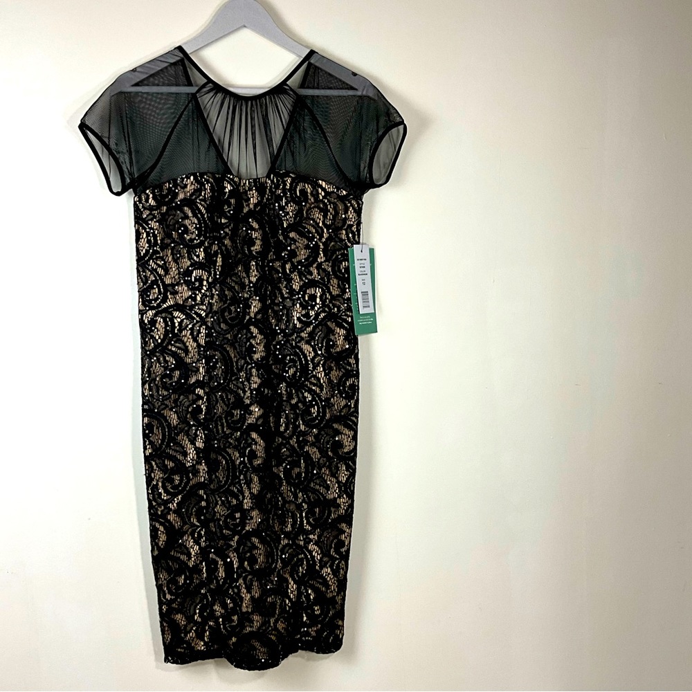 Scarlett women's black dress Size 12 - Picture 2 of 13